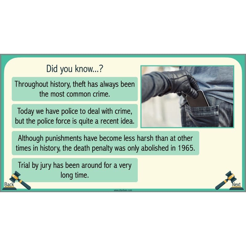 PlanBee Crime and Punishment Timeline KS2 History Lessons by PlanBee