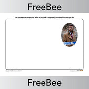 PlanBee Crime and Punishment 'Finish the Picture' | PlanBee FreeBees