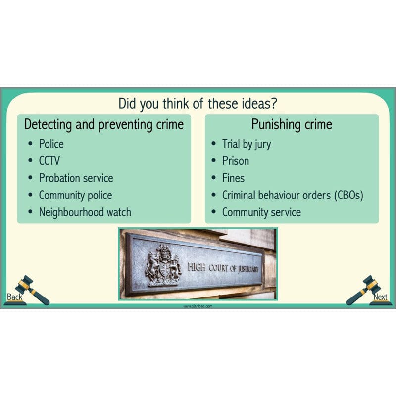PlanBee Crime and Punishment Timeline KS2 History Lessons by PlanBee