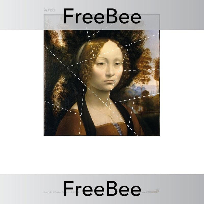 PlanBee Leonardo da Vinci Jigsaw Pack | PlanBee