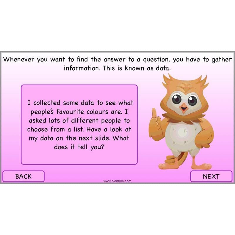 PlanBee Data Handling Year 4 Maths Lessons by PlanBee