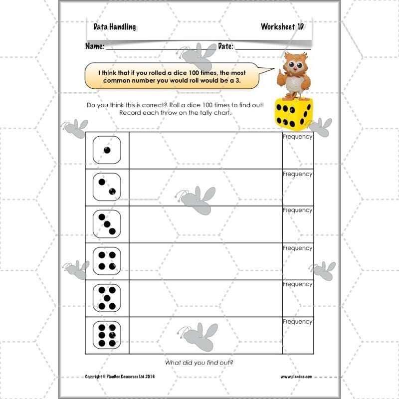 PlanBee Data Handling Year 4 Maths Lessons by PlanBee