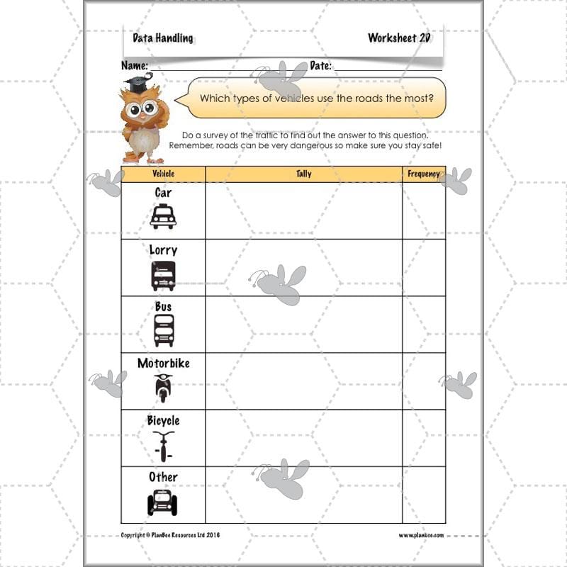 PlanBee Data Handling Year 4 Maths Lessons by PlanBee