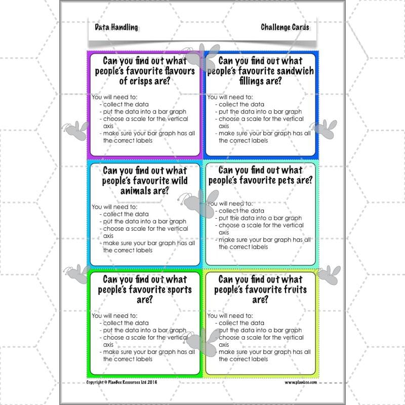 PlanBee Data Handling Year 4 Maths Lessons by PlanBee
