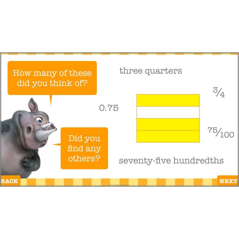 PlanBee Decimals & Fractions - Complete Set of Five Lessons for Year 5