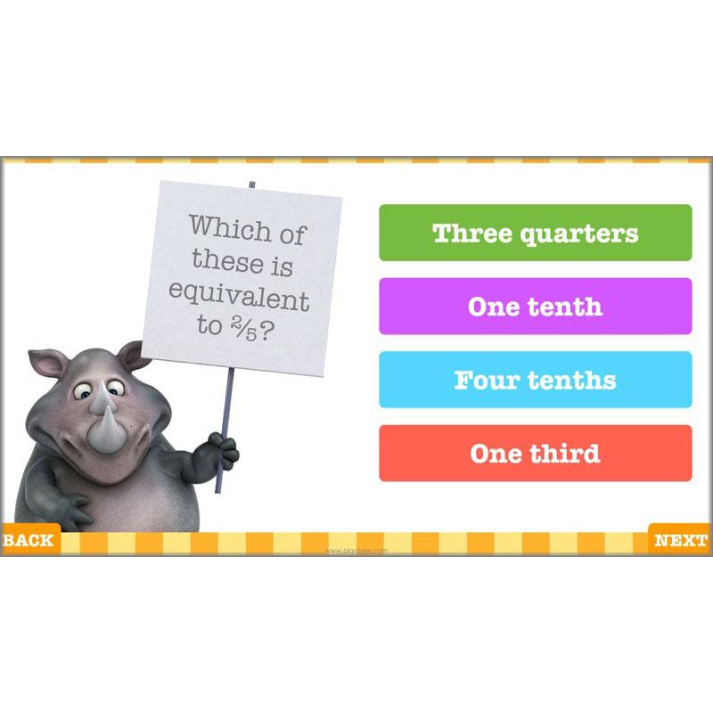 PlanBee Decimals & Fractions - Complete Set of Five Lessons for Year 5