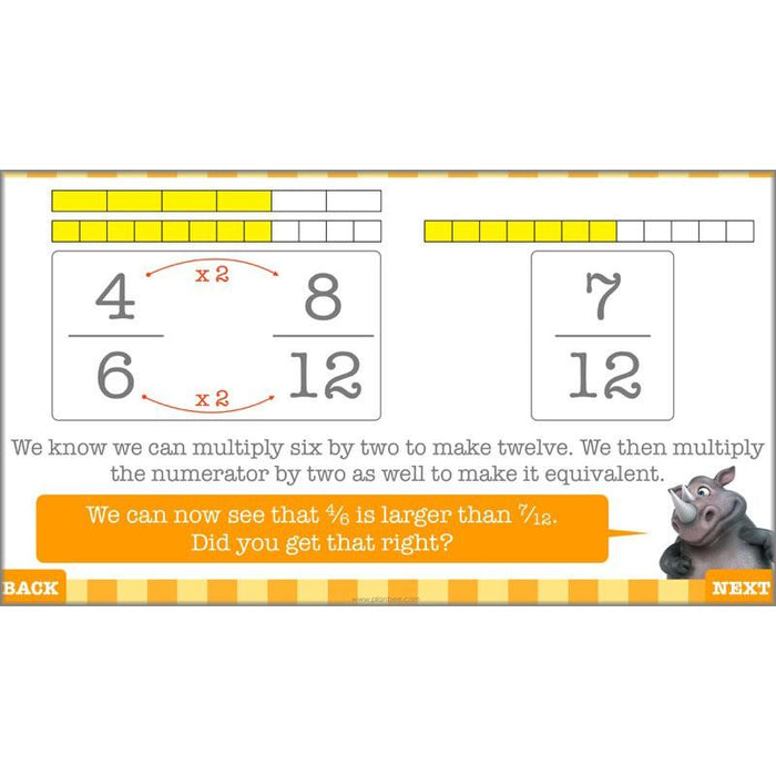 PlanBee Decimals & Fractions - Complete Set of Five Lessons for Year 5