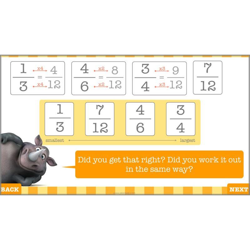 PlanBee Decimals & Fractions - Complete Set of Five Lessons for Year 5