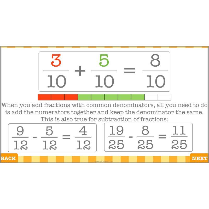 PlanBee Decimals & Fractions - Complete Set of Five Lessons for Year 5