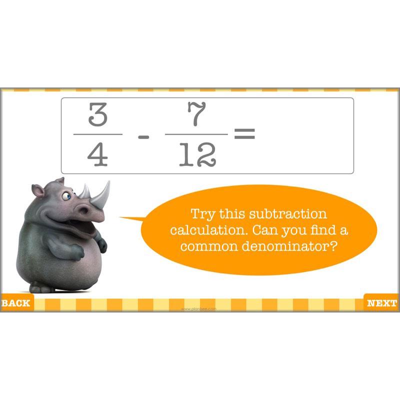 PlanBee Decimals & Fractions - Complete Set of Five Lessons for Year 5