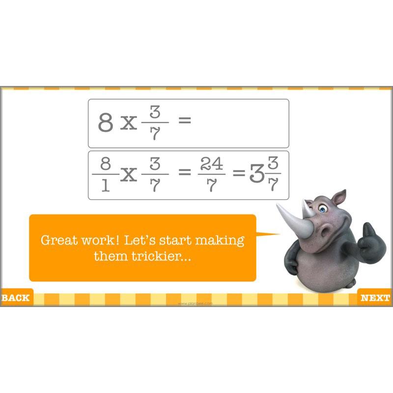 PlanBee Decimals & Fractions - Complete Set of Five Lessons for Year 5
