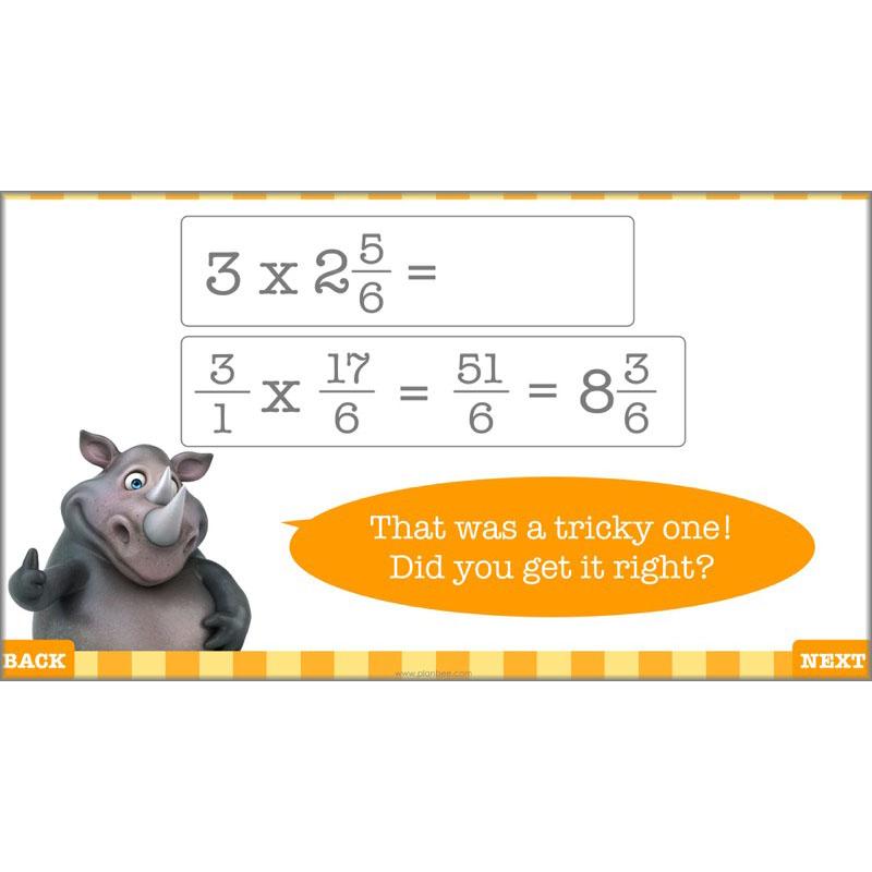 PlanBee Decimals & Fractions - Complete Set of Five Lessons for Year 5