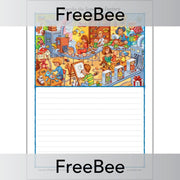Free Toy Factory Describe a Scene Picture by PlanBee