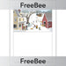 Free Describe Winter Picture Scene Worksheet by PlanBee