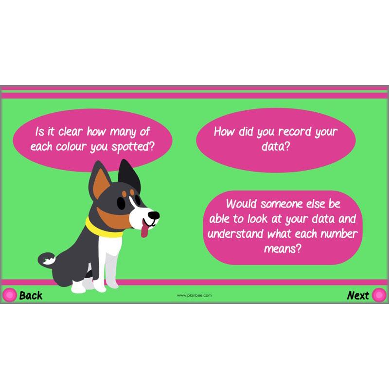 PlanBee Describing Data Year 5 Statistics Lesson by PlanBee