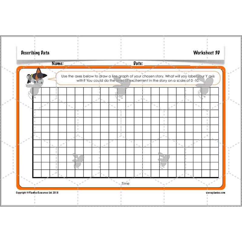 PlanBee Describing Data Year 5 Statistics Lesson by PlanBee