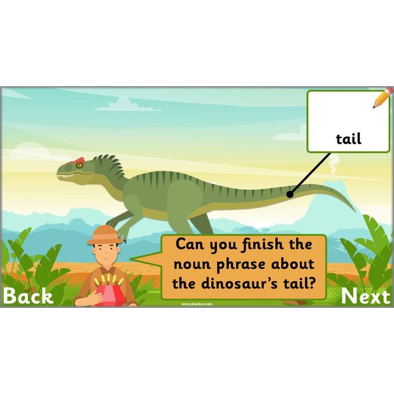 PlanBee Describing Dinosaurs Year 1 - Dinosaur Writing Activities KS1
