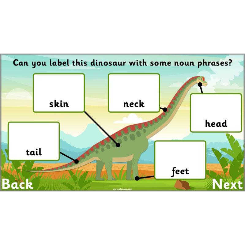 PlanBee Describing Dinosaurs Year 1 - Dinosaur Writing Activities KS1