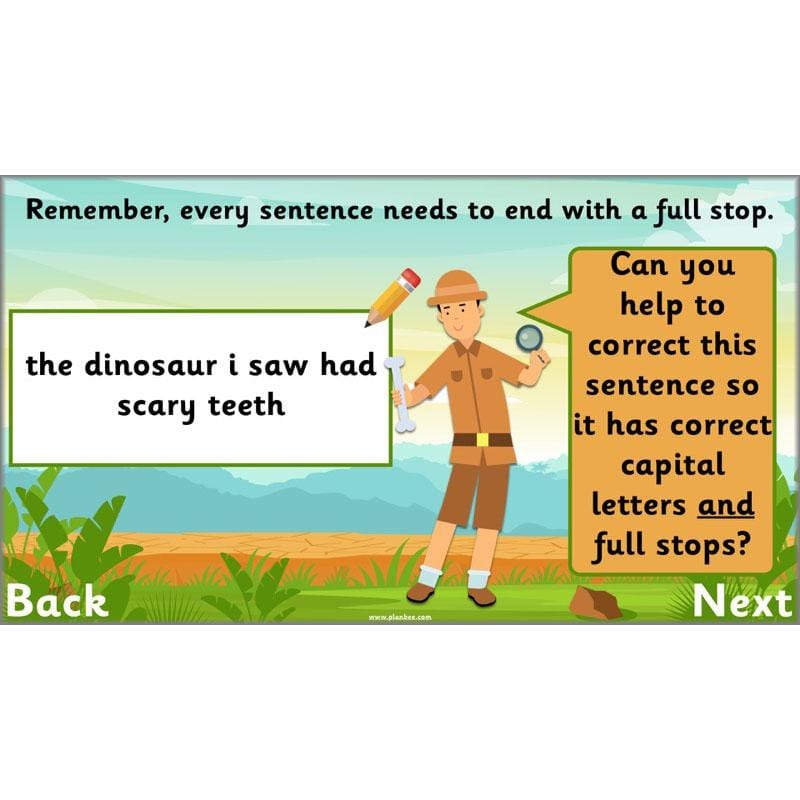 PlanBee Describing Dinosaurs Year 1 - Dinosaur Writing Activities KS1