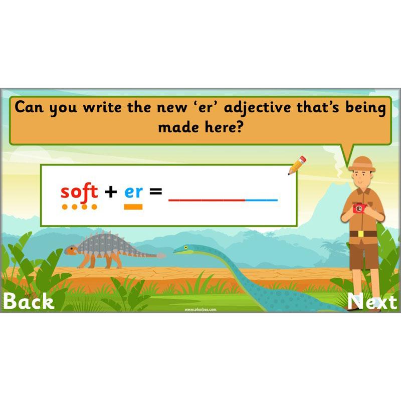 PlanBee Describing Dinosaurs Year 1 - Dinosaur Writing Activities KS1