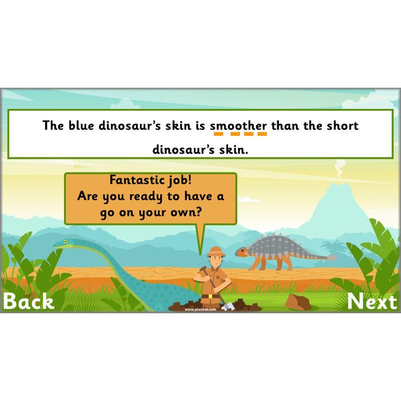 PlanBee Describing Dinosaurs Year 1 - Dinosaur Writing Activities KS1