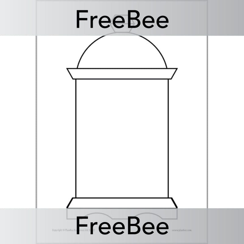 PlanBee FREE Design a Ramadan Lantern by PlanBee