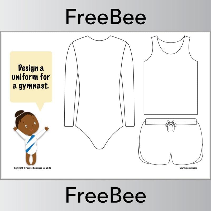 PlanBee FREE Design a Sports Uniform by PlanBee