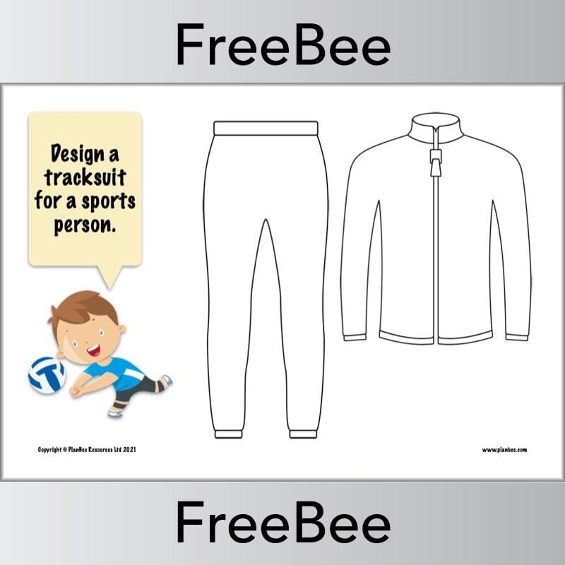 PlanBee FREE Design a Sports Uniform by PlanBee