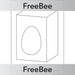 PlanBee FREE Design an Easter Egg Template by PlanBee