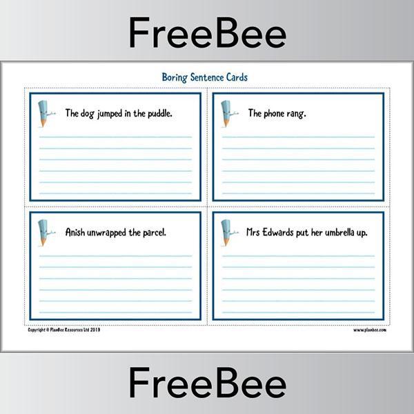 PlanBee Free KS2 Descriptive Writing Game by PlanBee