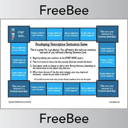 PlanBee Free KS2 Descriptive Writing Game by PlanBee