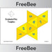 PlanBee 3D Net Multi-Sided Dice Templates | PlanBee