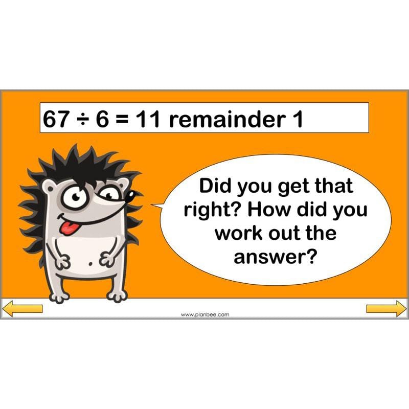 PlanBee Difficult Division Year 6 Maths Lessons and Worksheets