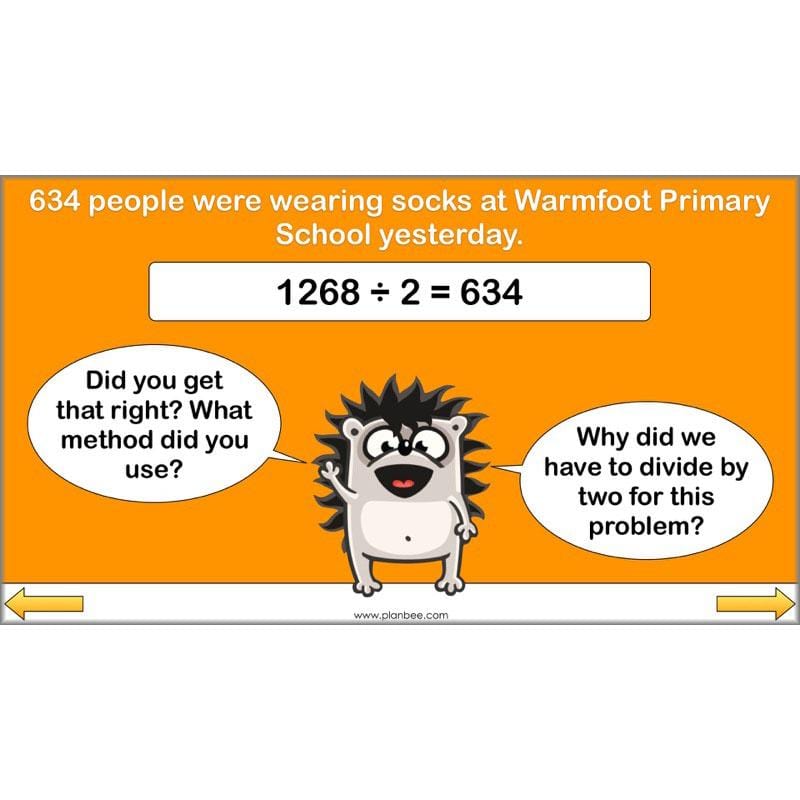 PlanBee Difficult Division Year 6 Maths Lessons and Worksheets