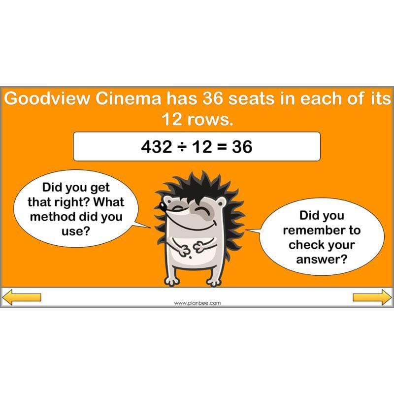 PlanBee Difficult Division Year 6 Maths Lessons and Worksheets