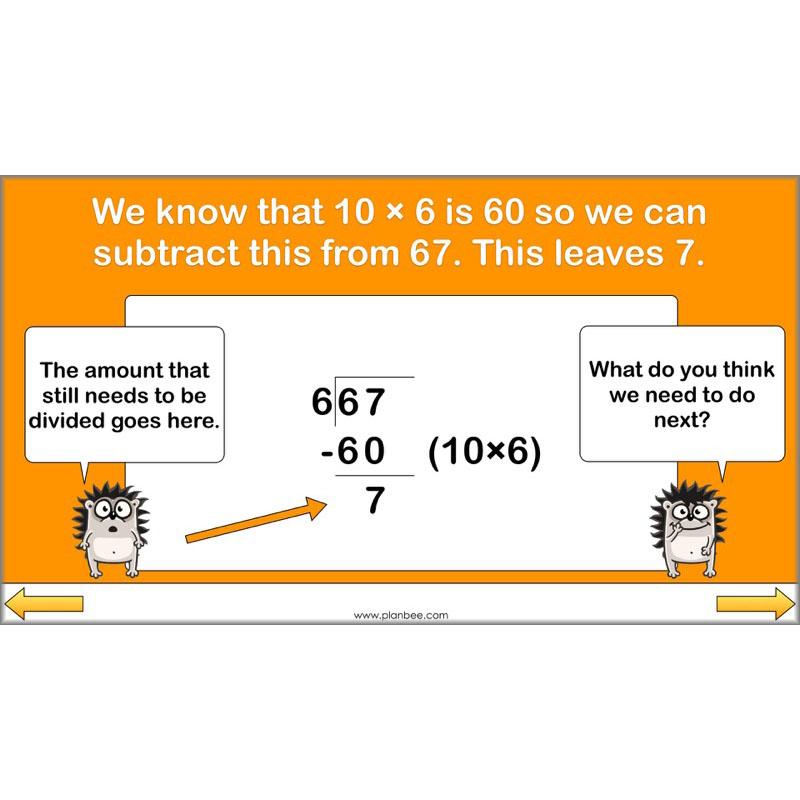 PlanBee Difficult Division Year 6 Maths Lessons and Worksheets