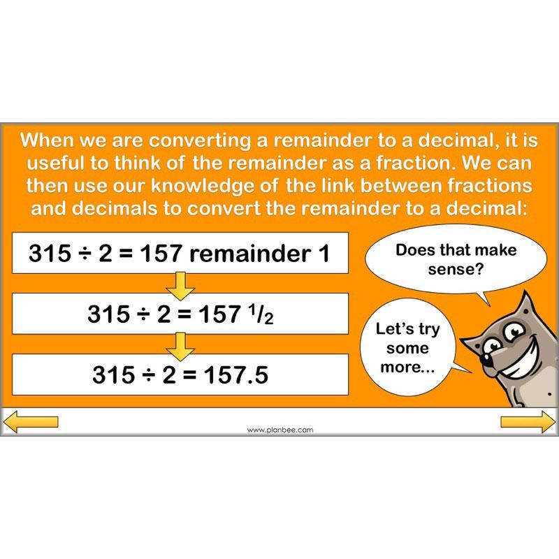 PlanBee Difficult Division Year 6 Maths Lessons and Worksheets