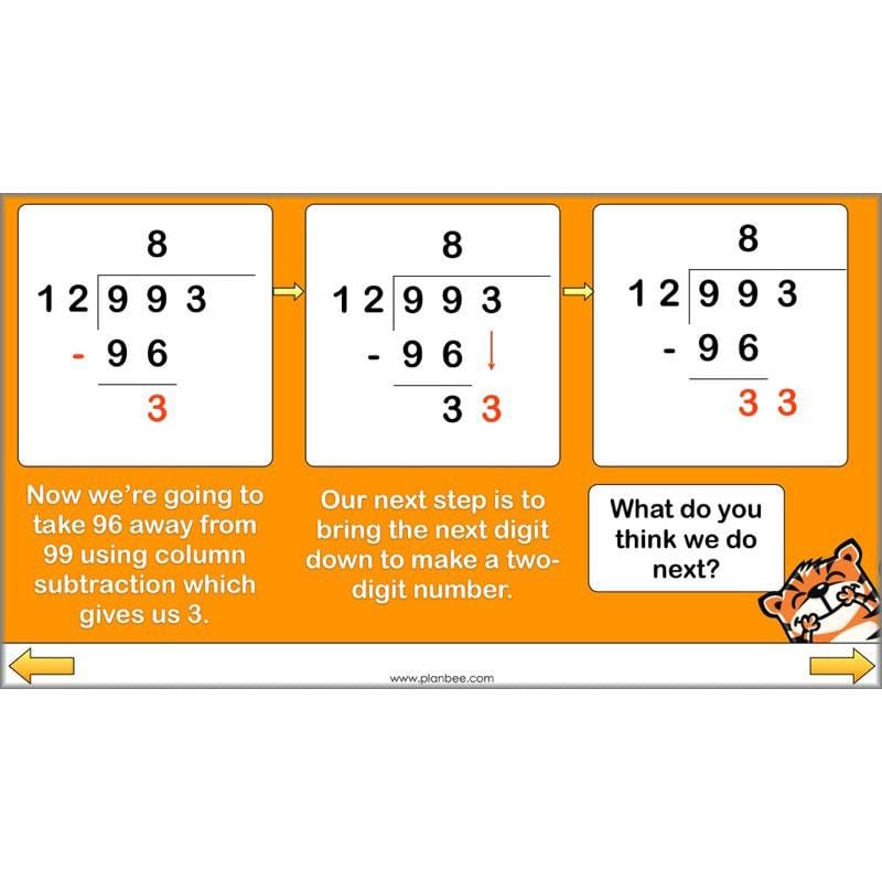 PlanBee Difficult Division Year 6 Maths Lessons and Worksheets