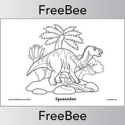 PlanBee Dinosaur Colouring Pages FREE Printables from PlanBee