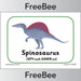 FREE Spinosaurus Dinosaur Display Posters by PlanBee