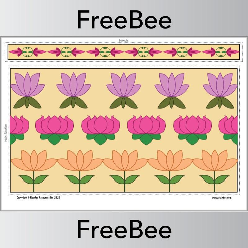 FREE Downloadable Diwali Lantern Template by PlanBee