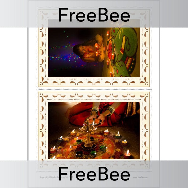 PlanBee FREE Diwali Pictures Pack by PlanBee