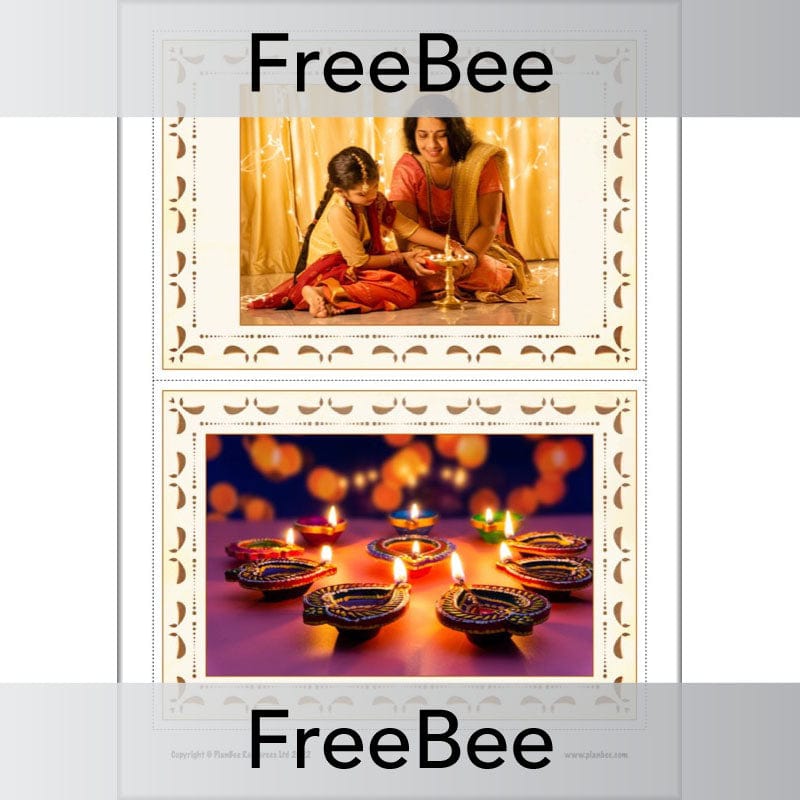 PlanBee FREE Diwali Pictures Pack by PlanBee