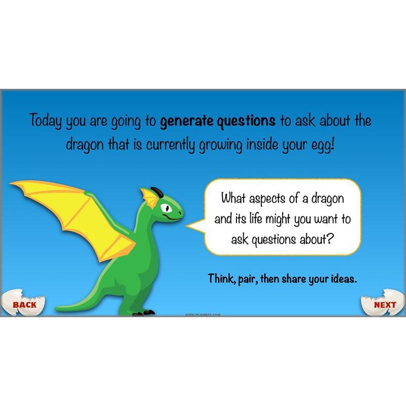 PlanBee Dragons KS2 | Non-chronological Reports Planning | Year 4