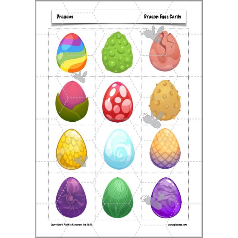 PlanBee Dragons KS2 | Non-chronological Reports Planning | Year 4