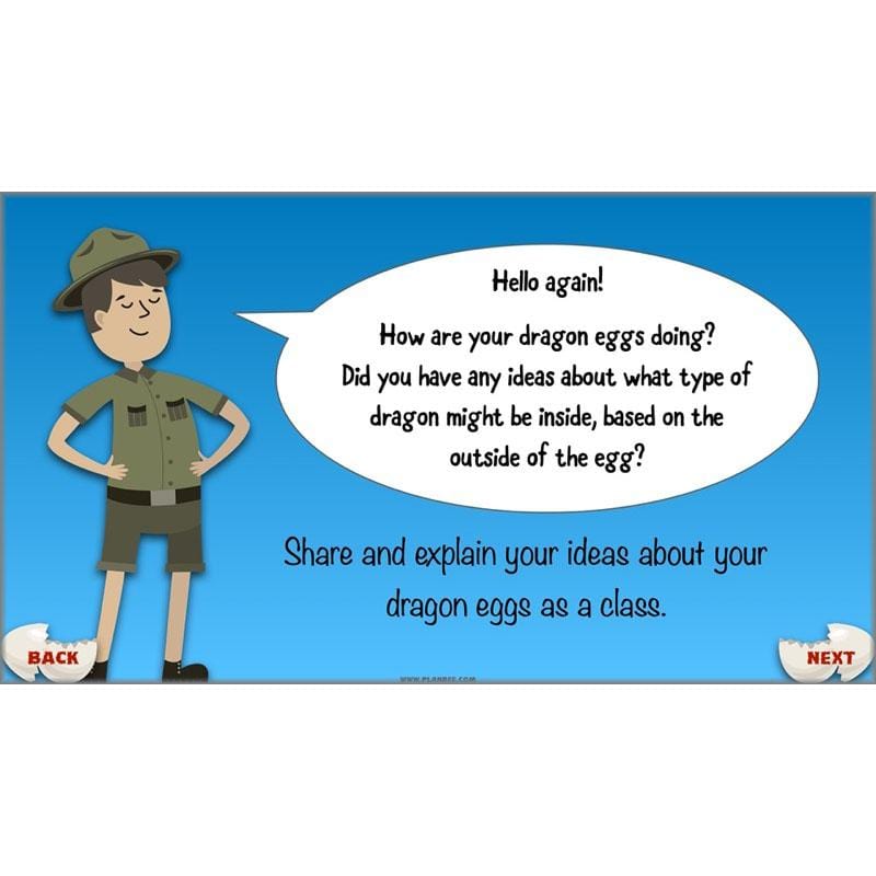 PlanBee Dragons KS2 | Non-chronological Reports Planning | Year 4