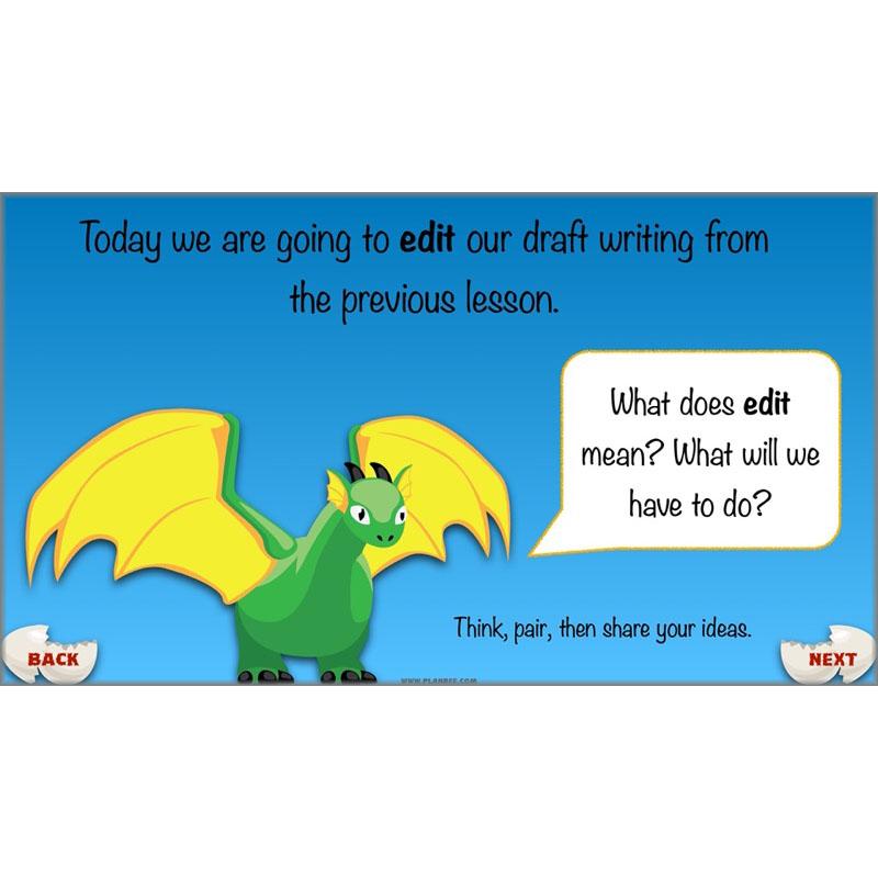 PlanBee Dragons KS2 | Non-chronological Reports Planning | Year 4