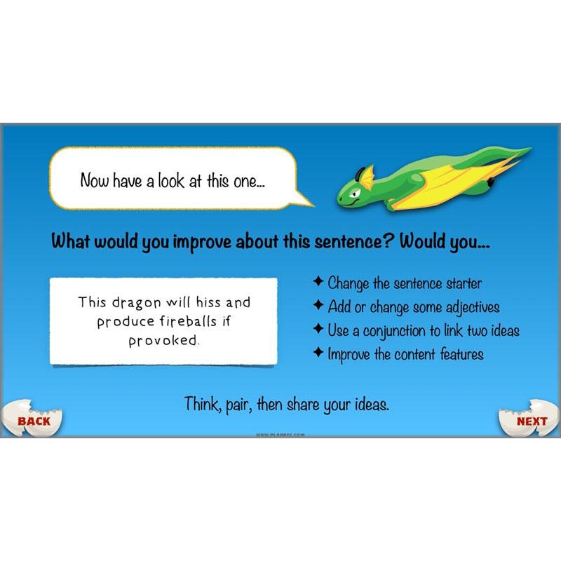 PlanBee Dragons KS2 | Non-chronological Reports Planning | Year 4