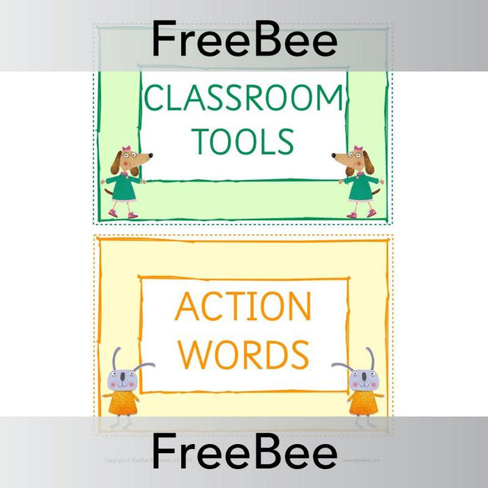 PlanBee DT Vocabulary Cards | Display Pack | PlanBee