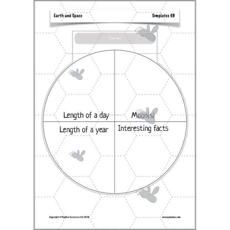 PlanBee Earth and Space Year 5 Science Planning by PlanBee